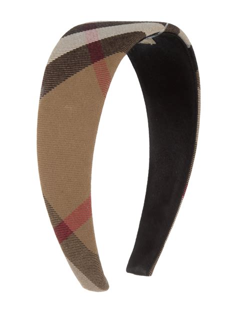 burberry check headband|burberry headband men's.